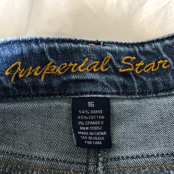 Imperial Star 5 pocket denim distressed sh… - Picture 5 of 6